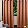 Cortina Voil com Forro Removivel Caramelo 2,80x1,60 Metros Casa Dona - 2