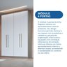 Guarda-roupa Modulado 4 Portas Elegance - 11