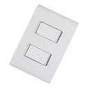 Ver imagem 2 de Tramontina- Placa 4x2 + 2 Interruptores Paralelos 10a-250v Branco Branco - 250v