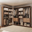 Ver imagem 1 de Closet Canto 4 Gavetas Alasca Freijó Carraro