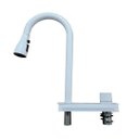 Ver mais imagens de Cuba Gourmet Torneira Cascata Lava Copo Aço Inox Cuba Gourmet Torneira Flexível com Cascata Lava Cop