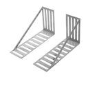 Ver imagem 2 de Kit 6 Pares Suporte para Cabeceira de Cama Box com Parafusos