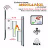 SUPORTE TV 10" a 42" VESA 200X200 2 MOVIMENTOS - Branco - 8