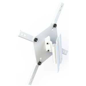 SUPORTE TV 10" a 42" VESA 200X200 2 MOVIMENTOS - Branco