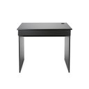 Ver imagem 2 de Escrivaninha Pé Painel com Gaveta Marelli 800x500 Preto