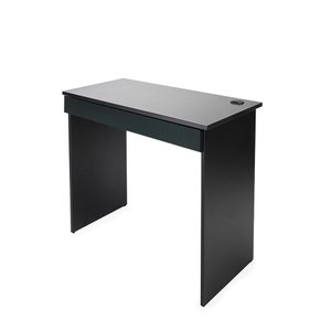 Escrivaninha Pé Painel com Gaveta Marelli 800x500 Preto