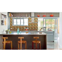 Kit Adesivo Decorativo para parede Azulejo Português / Retro Fama Adesivos Adesivo Azulejo Kit - 3