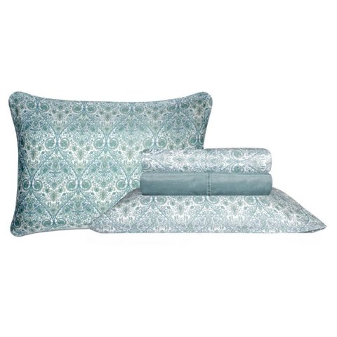 Jogo de Cama Duplo Casal 4 Peças 140 Fios 250x220cm Florence Realce Premium - Sultan