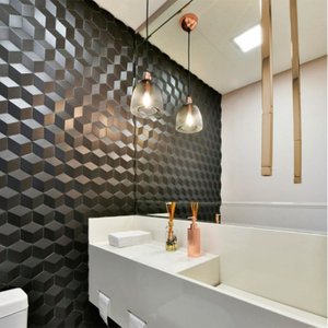 Torneira de Teto Luxo para Lavabo Banheiro 1,30 - Dourado Brilhante