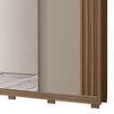 Ver imagem 6 de Guarda Roupa Casal 260cm 3 Portas Cali Carvalho/fendi Z17 - Mpozenato