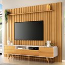 Ver imagem 2 de Painel para Tv 85 Pol You e Rack Bancada Época Off/cinamomo - Hb Móveis