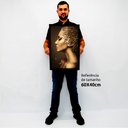 Ver imagem 2 de Quadro Decorativo Mulher Glamurosa em Moldura Caixa Tacolado Moldura Caixa Alta 4,5cm Madeira sem Vi