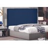 Cabeceira Ravenna Suede Azul Queen 160cm - Spezzia - 3