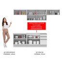 Ver imagem 6 de Armário de Cozinha Completa 280cm Branco Mariana Madesa 02