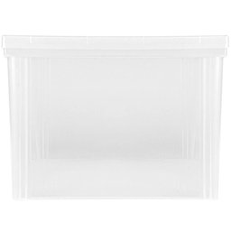 2 Caixas Organizadoras Plásticas 65l Tampa com Trava Empilháveis Transparentes Radical Color - 3 2 Caixas Organizadoras Plásticas 65l Tampa com Trava Empilháveis Transparentes Radical Color - 3