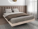 Ver imagem 1 de Base Cama Box Casal Flutuante 1,38 x 1,88 - Bege
