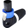Conector Speakon 90° 4 Polos Pgsp0005 Preto/azul Storm - Pct / 10 - 1