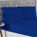 Ver imagem 3 de Jogo de Cama Casal Viúva Nobre 3 Peças Malha 100% Algodão - Royal