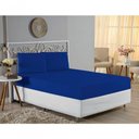 Ver imagem 4 de Jogo de Cama Casal Viúva Nobre 3 Peças Malha 100% Algodão - Royal