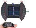 Ver imagem 2 de Luminaria Solar Arandela Iluminaçao Reistente Kit 5 Und Balizador Spot Jardim Casa Escada Quintal Ga