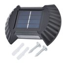 Ver imagem 1 de Luminaria Solar Arandela Iluminaçao Reistente Kit 5 Und Balizador Spot Jardim Casa Escada Quintal Ga