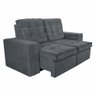 Sofá 3 Lugares Monet Retrátil e Reclinável 191cm Luizzi - 4