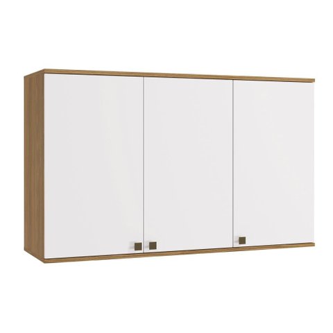 Armário Aéreo Celeste Kappesberg 100% Mdf 3 Portas 120cm