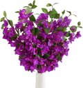 Ver imagem 1 de Kit 15 Galhos Flores de Bougainville Grande Realista Roxo