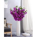 Ver imagem 2 de Kit 15 Galhos Flores de Bougainville Grande Realista Roxo