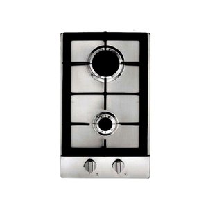 Dominó a Gás 2 Queimadores 30cm 220v Cuisinart Prime Aço Inox
