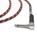 Ver imagem 3 de Cabo de Guitarra Angel Tx 0,30 Mm Comector P10-p10 90º 15ft 4,57 Metros Textil