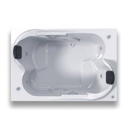Banheira Dupla Hidromassagem Pop Gc 110v Anatômica e Completa - 6