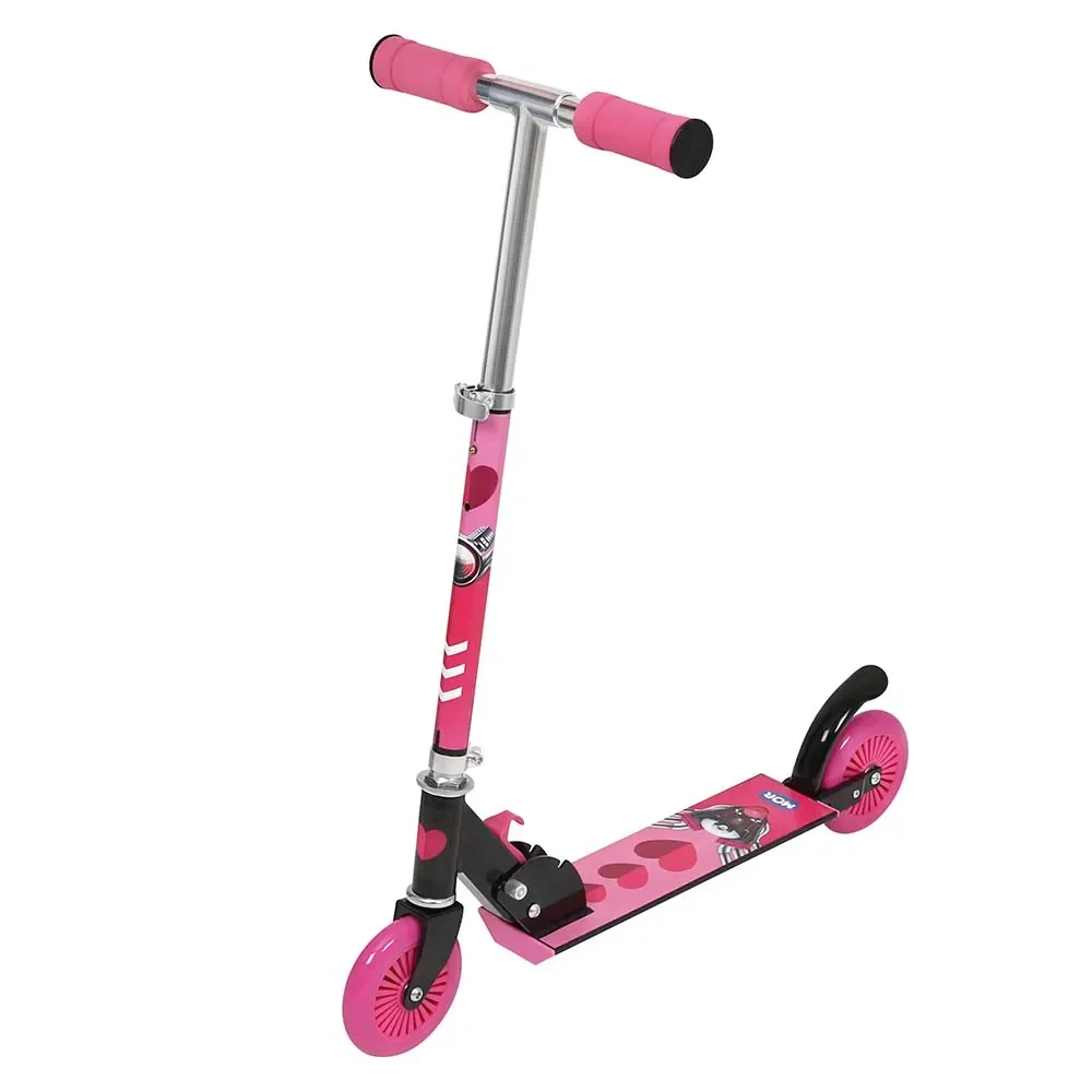 Patinete 2 Rodas Juvenil Mor Rosa