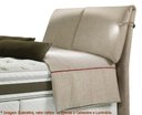 Ver imagem 1 de Cabeceira Super Confort Zila Bege com Luminaria Queen 1,80 Mt (larg) - 49419