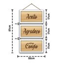 Ver imagem 5 de Kit Quadros E Corda 3Pçs 17X32 Moldura Branca