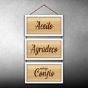 Ver imagem 2 de Kit Quadros E Corda 3Pçs 17X32 Moldura Branca