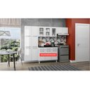 Ver imagem 7 de Cozinha Compacta Aço Topázio 3 Vidros 3 Peças