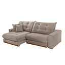 Ver imagem 5 de Sofá Retrátil 3 Lugares 230cm Linho Belize