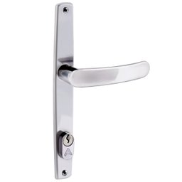 Fechadura para Porta Externa Perfil Estretiro Aço Inox Polido Cromado | Aliança | 10 Un - 5