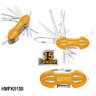 Canivete Multifuncional Ingco com 15 Funções - Hmfk8158 - 3