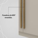 Ver mais imagens de Guarda Roupa Casal 6 Portas 6 Gavetas Dubai Majestic - Fendi