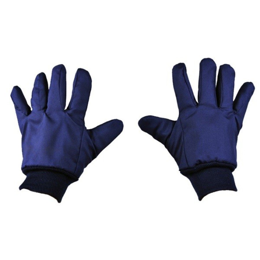 Luva Térmica Nylon Frigorífica Baixa Temperatura Azul Velper Ca 44751