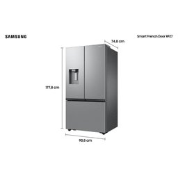 Refrigerador Samsung Smart French Door 3 Portas 576l Inox Rf27cg5410srbz220v - 3