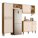 Ver imagem 2 de Cozinha Compacta Completa Mariah 9 Portas Nicioli