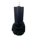 Ver imagem 4 de Crânio Porta Vela 7 Dias 12x8cm em Resina - Selecione a Cor