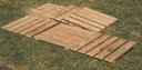 Ver imagem 1 de Kit Módulos de Deck Avulsos - 6 Peças de 50x50 Centímetros (cobre 1,5 M²) - Pensemadeiras - Única Ún