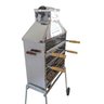 Carrinho Churrasqueira 160 Espetinho Movel Inox  - 3