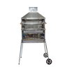 Carrinho Churrasqueira 160 Espetinho Movel Inox  - 2