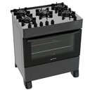 Ver imagem 4 de Fogão De Piso Atlas 5 Bocas Mônaco Top Glass Preto Bivolt