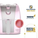 Ver imagem 4 de Air Fryer Rosa Britânia 5,5l sem Óleo 1500w Bafe53 220v